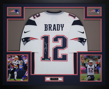 Tom Brady Signed Patriots Nike Jersey (Tristar & JSA)