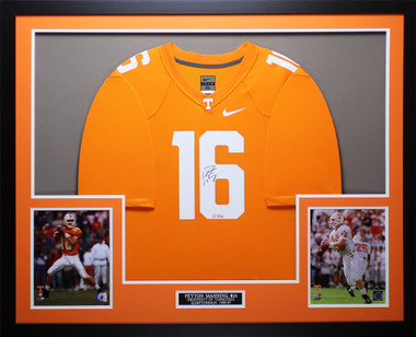 Peyton Manning Autographed Signed Framed Tennessee Volunteers -   India