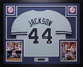 Reggie Jackson Autographed and Framed New York Yankees Jersey