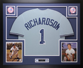 Bobby Richardson Autographed and Framed New York Yankees Jersey