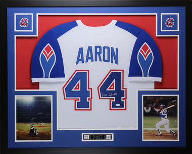 Hank Aaron Signed Atlanta Braves Limited Edition Jersey., Lot #44126