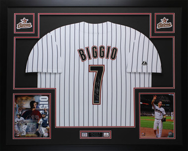 Craig Biggio Framed Signed Jersey Tristar COA Autographed Signed Houst