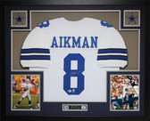 Troy Aikman Autographed and Framed Dallas Cowboys Jersey