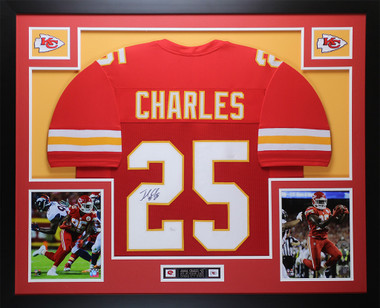 AMAAL CHARLES AUTOGRAPHED KANSAS CITY CHIEFS JERSEY JSA