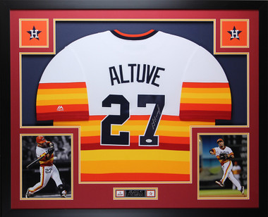 Jose Altuve Houston Astros Autographed Jersey JSA Certified