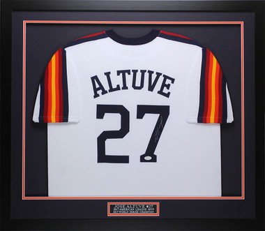 Jose Altuve Houston Astros Autographed Signed Jersey With COA 