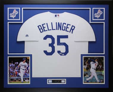 Cody Bellinger Los Angeles Dodgers Signed Autographed White #35