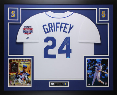 Ken Griffey Jr. Signed Mariners Authentic Majestic Jersey (TriStar