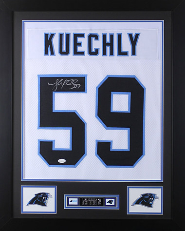 Luke Kuechly Signed Jersey Panthers - COA JSA - Memorabilia