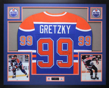 Wayne Gretzky signed autographed Jersey Edmonton Oilers Beckett COA