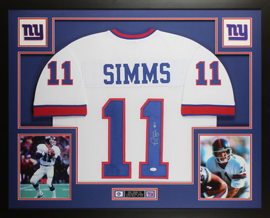 new york giants 2016 ticket stub ring of honor phil simms lawrence