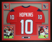 DeAndre Hopkins Autographed and Framed Houston Texans Jersey