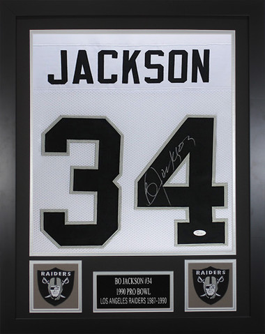 BO JACKSON AUTOGRAPHED LOS ANGELES RAIDERS JERSEY JSA OAKLAND