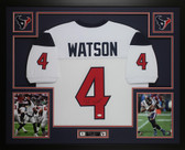 Deshaun Watson Autographed and Framed Houston Texans Jersey