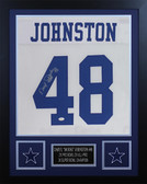 Daryl Johnston Autographed and Framed Dallas Cowboys Jersey