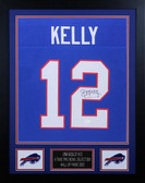 Jim Kelly Autographed and Framed Buffalo Bills Jersey