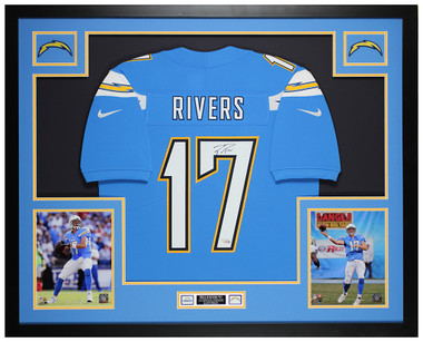 Autographed Los Angeles Chargers Philip Rivers Fanatics Authentic White  Nike Game Jersey