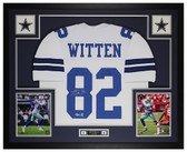 Jason Witten Autographed and Framed Dallas Cowboys Jersey