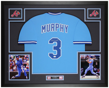 Atlanta Braves Dale Murphy Autographed Pro Style Red Jersey JSA  Authenticated