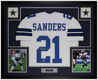 Deion Sanders Autographed San Francisco Custom Football Jersey - BAS COA at  's Sports Collectibles Store