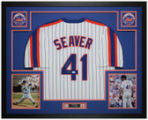 Tom Seaver Autographed and Framed New York Mets Jersey