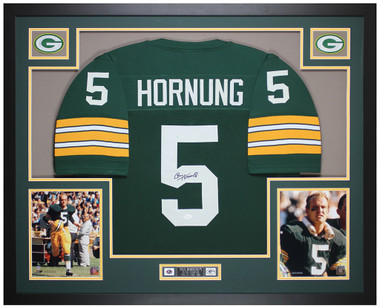 RARE Paul Hornung Signed Official Green Bay Packers TK Helmet with 4  Inscriptions (3 available) - Packer Greats