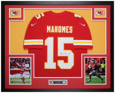 Patrick Mahomes Framed Signed Jersey JSA COA CHIEFS - All-Star Sports