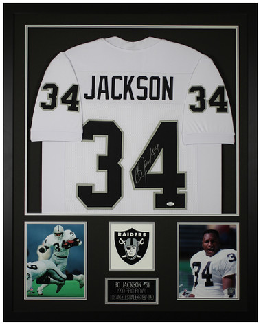 BO JACKSON AUTOGRAPHED LOS ANGELES RAIDERS JERSEY JSA OAKLAND