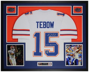 Tim Tebow Signed Florida Gator Jersey (JSA COA) 2xBCS National