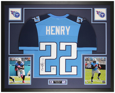 Derrick Henry Signed Tennessee Titans Jersey (Beckett COA) Alabama