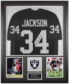 Bo Jackson Autographed and Framed Oakland Raiders Jersey