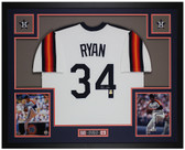 Nolan Ryan Autographed and Framed Houston Astros Jersey