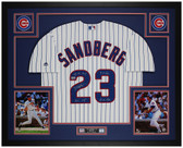 Ryne Sandberg Autographed and Framed Chicago Cubs Jersey