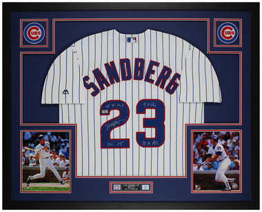 Ryne Sandberg Chicago Cubs autograph signed 2004 Upper Deck