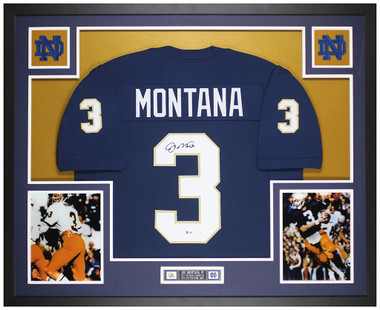 Joe Montana Autographed White Jersey - Beautifully Matted and Framed - Hand  Signed By Joe Montana and Certified Authentic by JSA COA - Includes