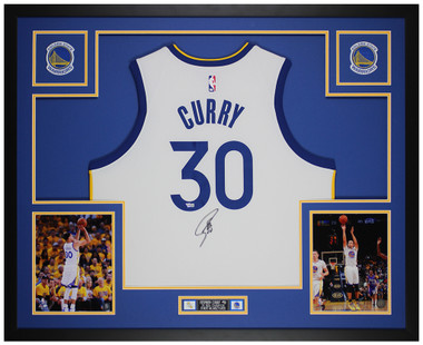 Stephen Curry Signed Warriors Jersey (Fanatics Hologram)