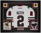 Duncan Keith Autographed and Framed Chicago Blackhawks Jersey