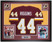 John Riggins Autographed and Framed Washington Commanders Jersey