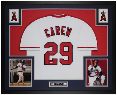 Rod Carew Autographed Minnesota Twins Custom White Baseball Jersey