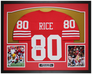 Jerry Rice Authentic Signed Pro Style Jersey Autographed JSA