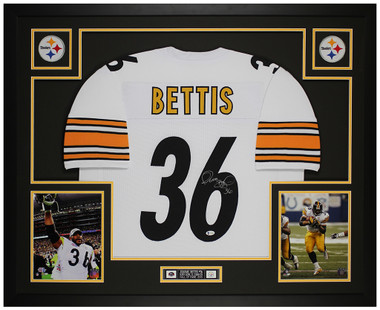 Jerome Bettis Autographed Jersey – Great Moments Sports Cards