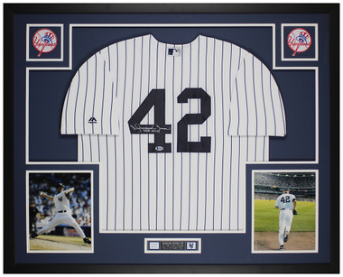 Mariano Rivera New York Yankees Autographed White Majestic