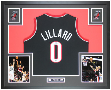 Damian Lillard Portland Trail Blazers Signed Autographed Black #0 Custom  Jersey PAAS COA at 's Sports Collectibles Store
