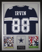 Michael Irvin Autographed and Framed Dallas Cowboys Jersey