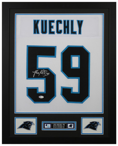 Luke Kuechly Autographed Signed Jersey - Blue - Beckett Authentic at  's Sports Collectibles Store