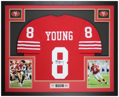 steve young autographed jersey