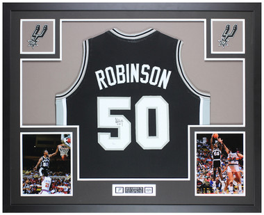 Robert Horry Framed Signed Jersey PSA/DNA Autographed San Antonio Spur