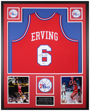 【 fanatics】Julius Erving直筆サイン入りユニフォーム Julius 