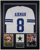 Troy Aikman Autographed and Framed Dallas Cowboys Jersey