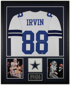 Michael Irvin Autographed and Framed Dallas Cowboys Jersey